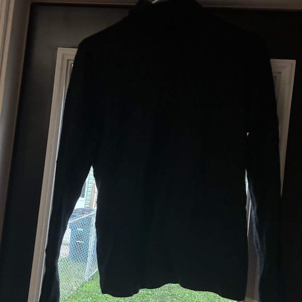 Apt. 9 Black Turtleneck Sweater Knit Long Sleeve